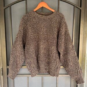 Boat House Row Brown Crewneck Sweater